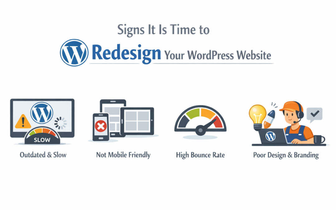 Signs It Is Time to Redesign Your WordPress Website in 2026